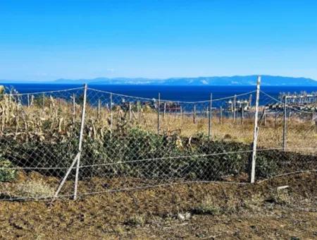 765 M2 Schnäppchengrundstück Mit Vollem Meerblick Zum Dringenden Verkauf In Tekirdag Barbarosta