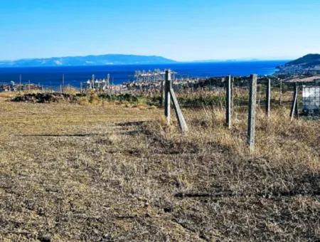 765 M2 Schnäppchengrundstück Mit Vollem Meerblick Zum Dringenden Verkauf In Tekirdag Barbarosta