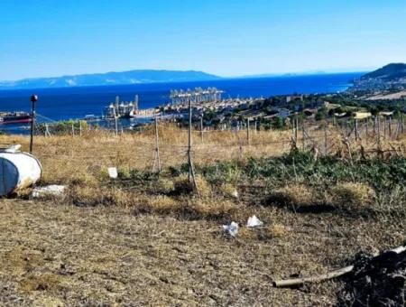 765 M2 Bargain Land With Full Sea View For Urgent Sale In Tekirdag Barbarosta