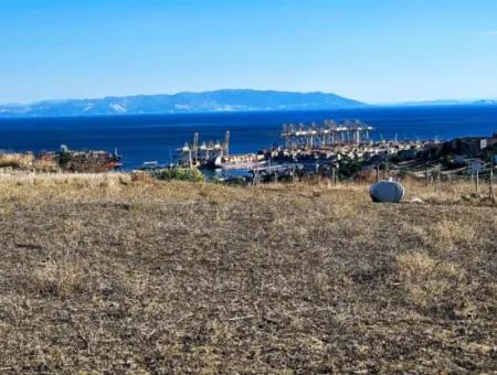 765 M2 Bargain Land With Full Sea View For Urgent Sale In Tekirdag Barbarosta