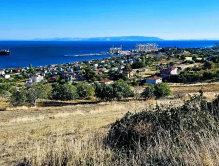 Opportunity Land Suitable For Making Your Detached House With Pool In Your Pregnant House For Urgent Sale In Tekirdag Barbarosta