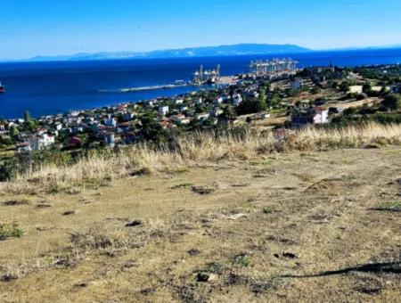 Opportunity Land Suitable For Making Your Detached House With Pool In Your Pregnant House For Urgent Sale In Tekirdag Barbarosta