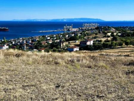 Opportunity Land Suitable For Making Your Detached House With Pool In Your Pregnant House For Urgent Sale In Tekirdag Barbarosta