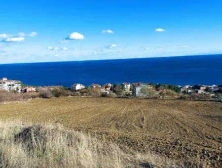 Residential Zoned Land With Full Sea View Suitable For The Construction Of A 42-Apartment Cooperative Site For Urgent Sale In Tekirdag Barbarosta