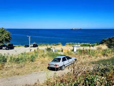 Coupon Land Suitable For Building Your Seafront Detached Villa In Tekirdag Barbarosta