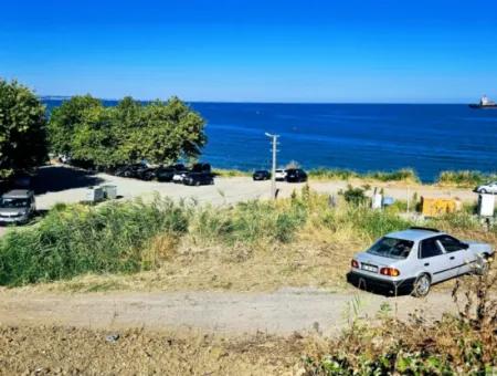 Coupon Land Suitable For Building Your Seafront Detached Villa In Tekirdag Barbarosta